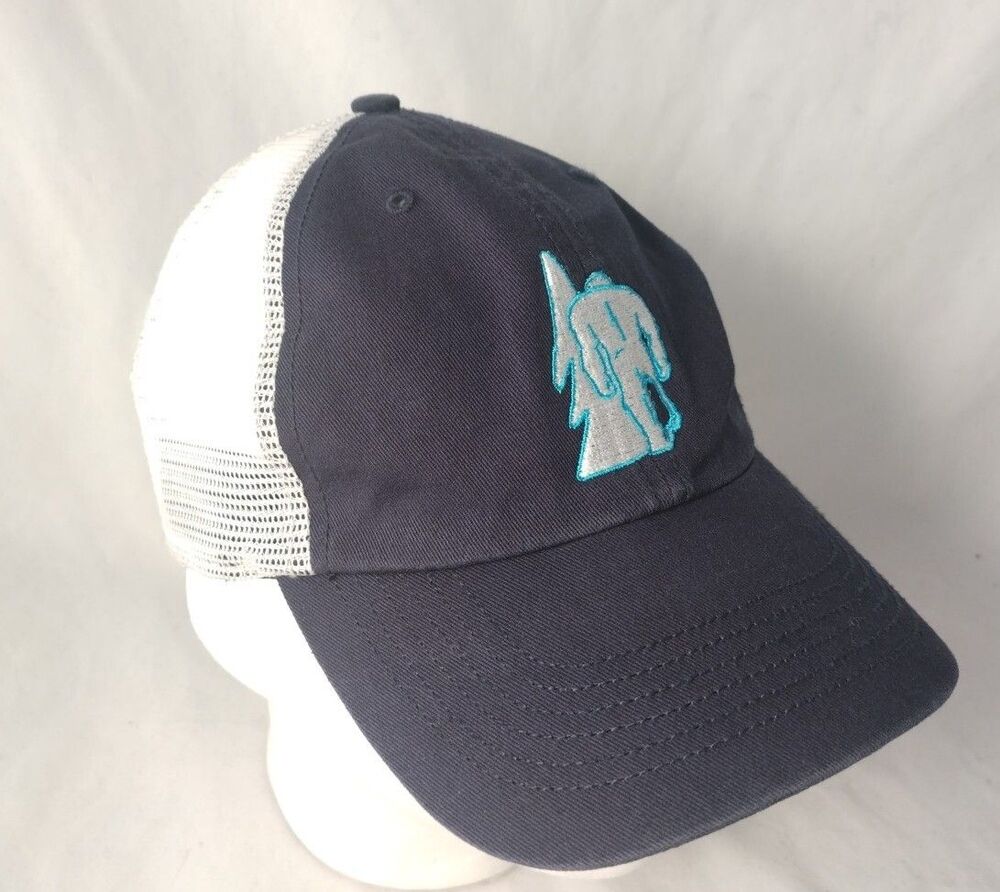 Squatch Bikes & Brews Brevard NC  '47 Closer Stretch Fit Mesh Back Hat/Cap-NICE!